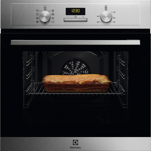 Electrolux cepeškrāsns, iebūv., 65l, tērauda EOF3H00BX