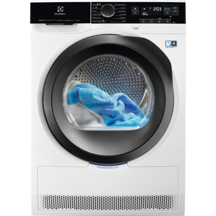 Electrolux veļas žāvētājs (siltumsūkņa), 8 kg EW9H188SC