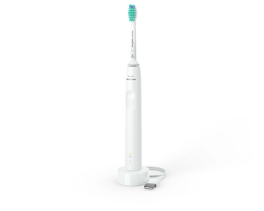 PHILIPS 3100 Sonic elektriskā zobu birste,  balta HX3671/13