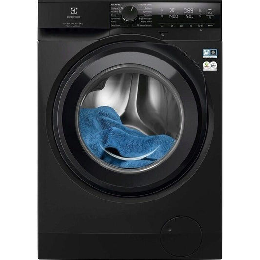 Electrolux veļas mazg.mašīna(front.ielāde), 9 kg, melna EW7FG4492UDE