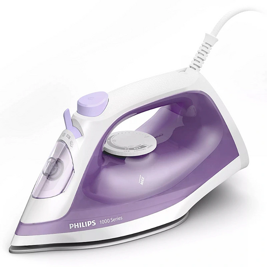 PHILIPS 1000 sērijas Tvaika gludeklis, 1800W, violets DST1020/30