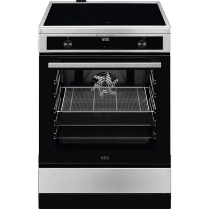 AEG indukcijas plīts, 596 mm, nerūsējoša tērauda CIB6647ABM