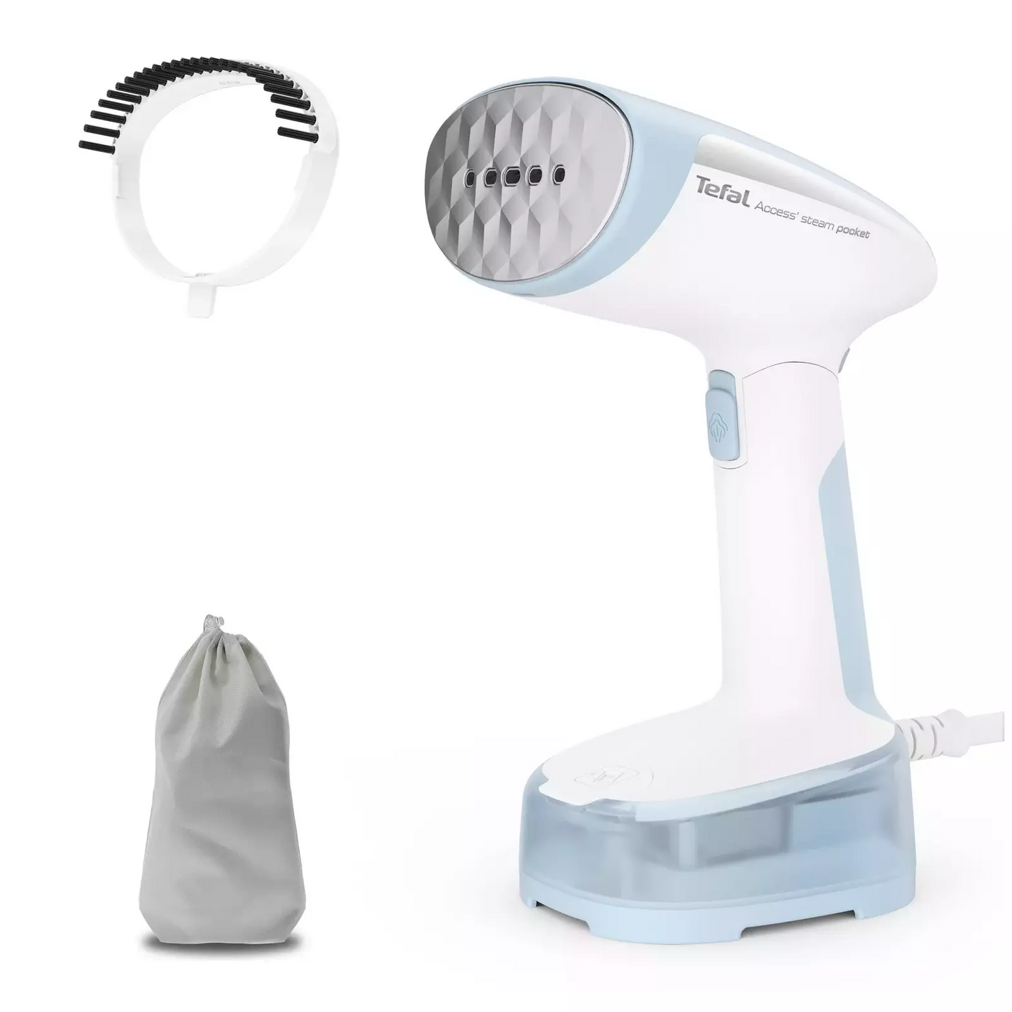 TEFAL Access Steam Pocket Altitude  rokas tvaika gludināšanas ierīce, 1300W, balts DT3041E1