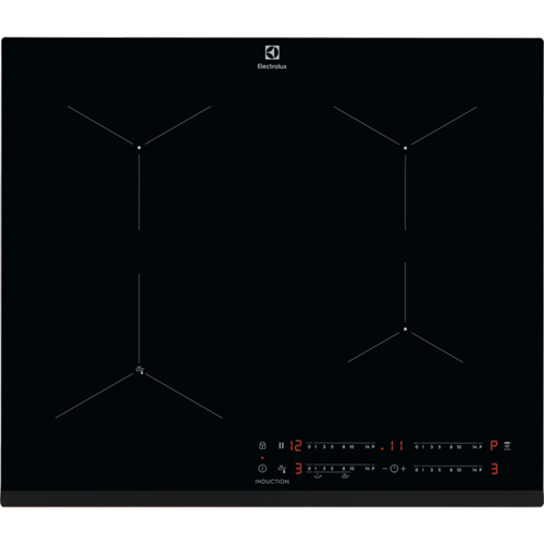 Electrolux indukcijas plīts virsma, iebūv.,60 cm ar Hob2Hood EIS6134