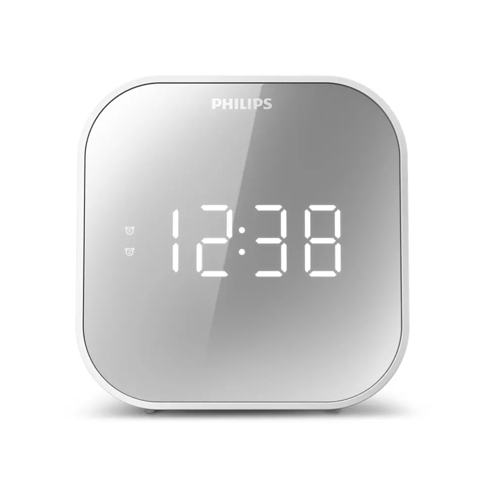 PHILIPS radio pulkstenis, balts TAR4406/12