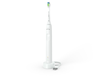 PHILIPS 4100 sērijas Sonicare elektriskā zobu birste, balta HX3681/33