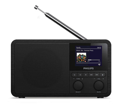 PHILIPS pulkstenis + internet radio, Spotify TAPR802/12