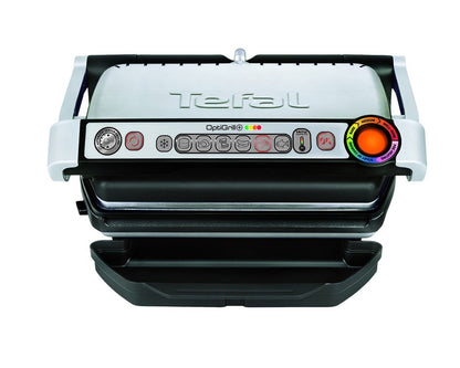 TEFAL Grils OptiGrill+ ,2000 W, tērauda GC716D12