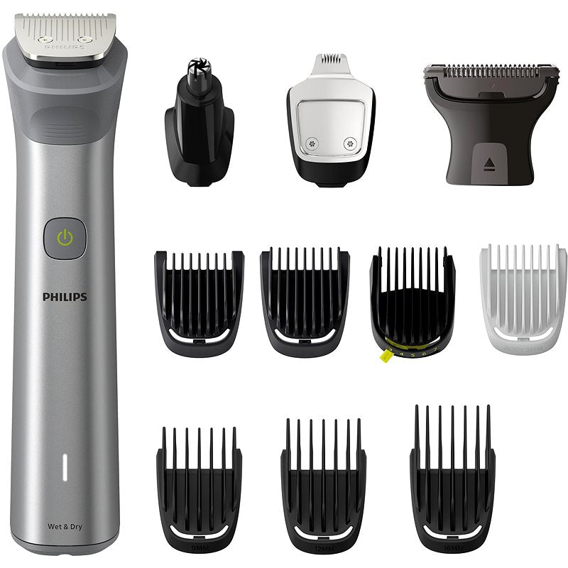 PHILIPS Multigroom series 5000 All-in-one trimmeris sejai, matiem un ķermenim, tērauda MG5940/15