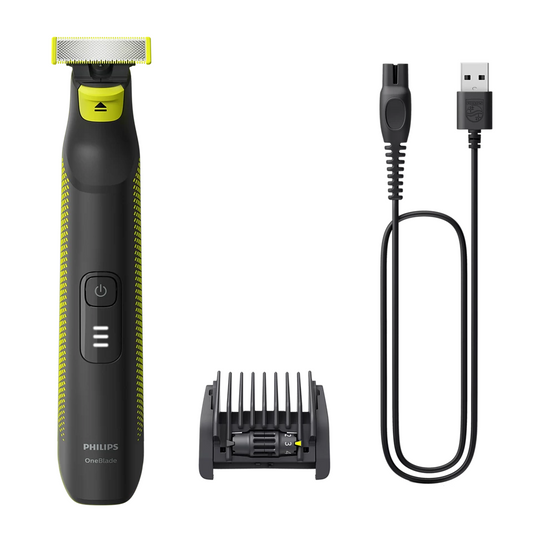 PHILIPS OneBlade Pro skuveklis, melns QP6506/15