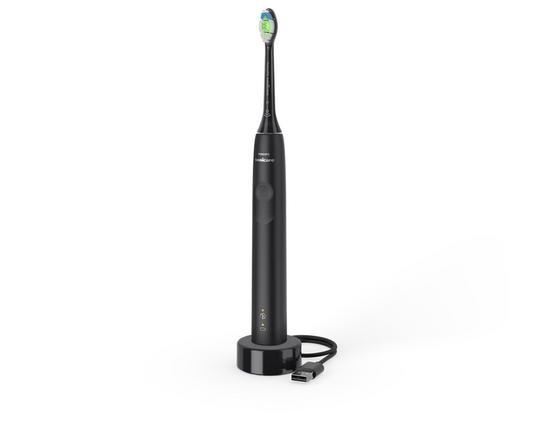 PHILIPS 4100 sērijas Sonicare elektriskā zobu birste, melna HX3681/54