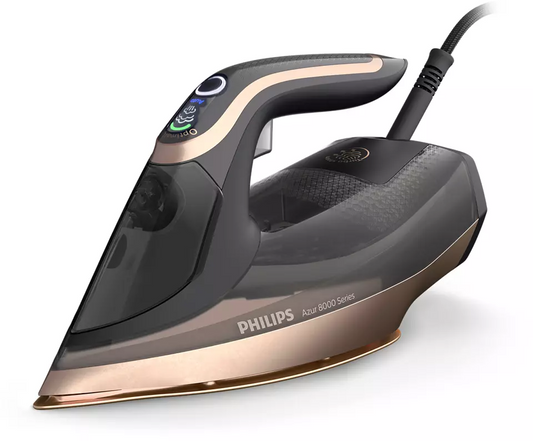 PHILIPS 8000 sērijas Tvaika gludeklis,3000W, melns DST8041/80
