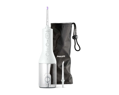 Sonicare Cordless Power Flosser 3000 mutes dobuma irrigators, balts HX3826/31