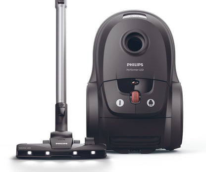 PHILIPS 8000 Series putekļsūcējs, 900 W, melns XD8122/10