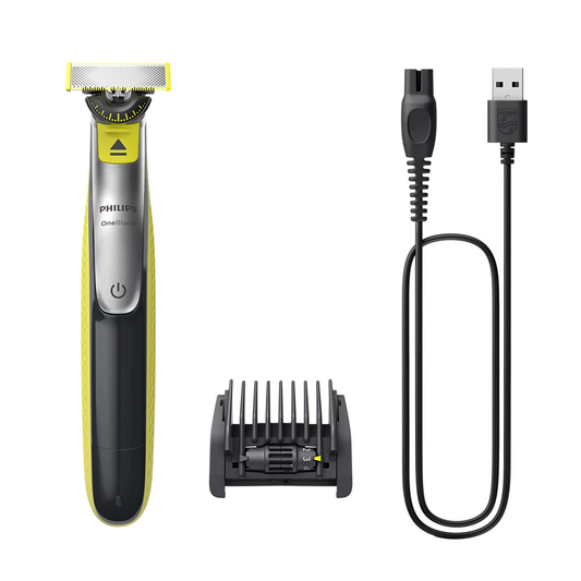 PHILIPS OneBlade 360 skuveklis sejai, zaļš un pelēks QP2734/23