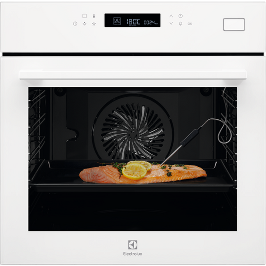 Electrolux iebūvējama tvaika cepeškrāsns, 70 l, balta EOB7S31V