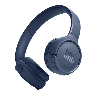 JBL on-ear austiņas ar Bluetooth, zilas JBLT520BTBLUEU