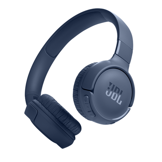 JBL on-ear austiņas ar Bluetooth, zilas JBLT520BTBLUEU