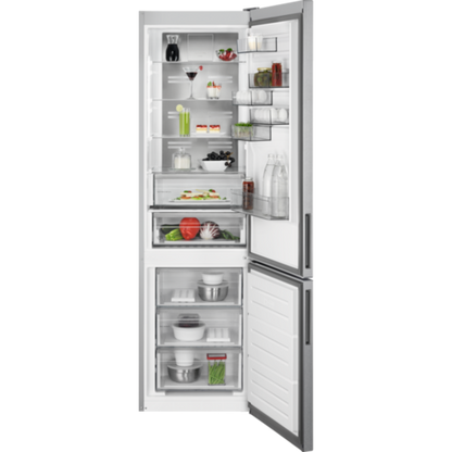 AEG 8000.sērijas No Frost Brīvstāvošs Ledusskapis ar saldētavu, 201 cm RCB736E7MX