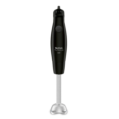 TEFAL rokas blenderis Turbomix 350W, melns/nerūsējošais tērauds HB1218