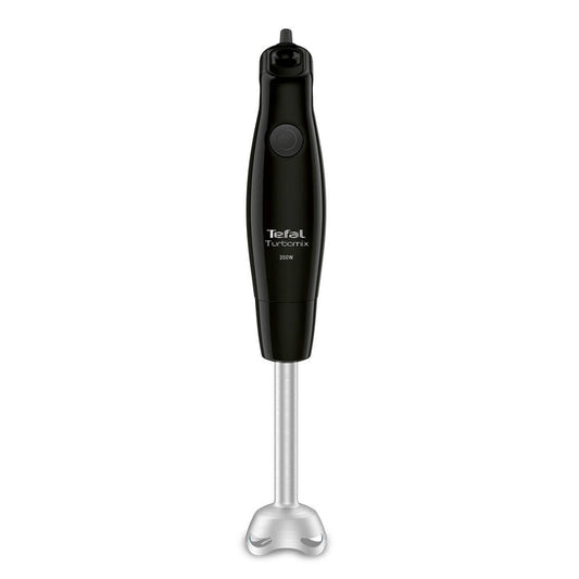 TEFAL rokas blenderis Turbomix 350W, melns/nerūsējošais tērauds HB1218