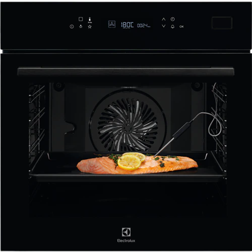 Electrolux iebūvējama tvaika cepeškrāsns, 70 l,  melna EOB7S31Z