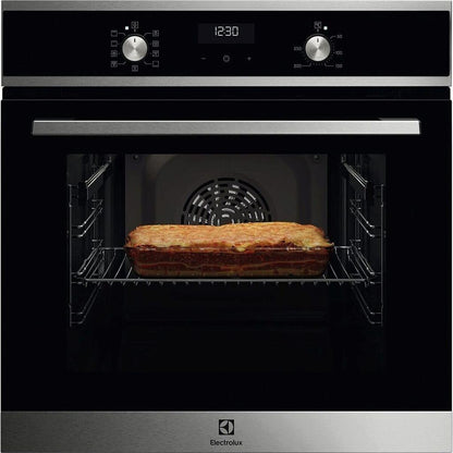 Electrolux cepeškrāsns (iebūv.) 65l, nerūsējoša tērauda EOF5F50BX