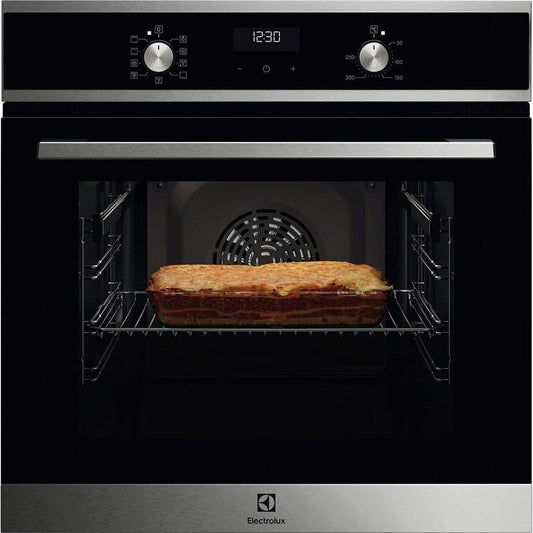 Electrolux cepeškrāsns (iebūv.) 65l, nerūsējoša tērauda EOF5F50BX