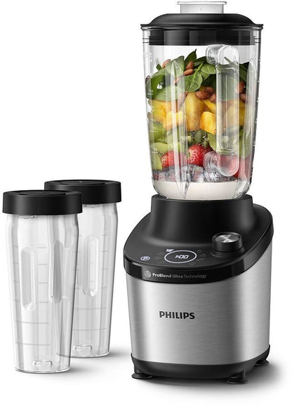 PHILIPS Daily Collection blenderis, 1500W, melns HR3760/10