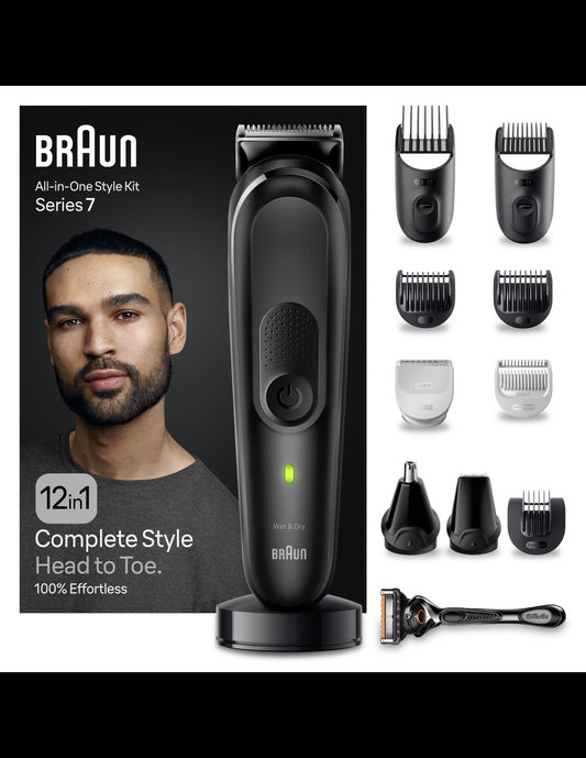 BRAUN trimmeru komplekts "Viss vienā", 12in1 MGK 7460