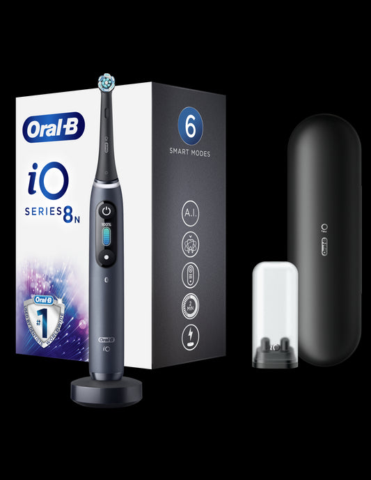 BRAUN Series iO8 el.zobu  birste, Black Onyx iOM8.1B2.2BD