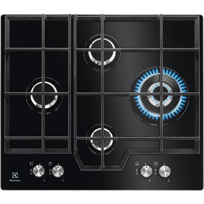 Electrolux stikla gāzes plīts virsma, iebūv., 60cm KGG6456K