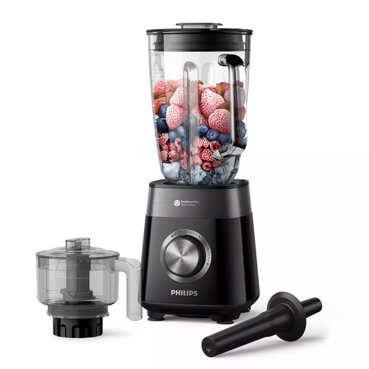PHILIPS Series 5000  blenderis (kompl. smalcinātājs), melns HR3032/00