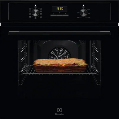 Electrolux cepeškrāsns, iebūv., 65l, tērauda ar pārklājumu pret pirkstu nospiedumiem EOF3H50BK