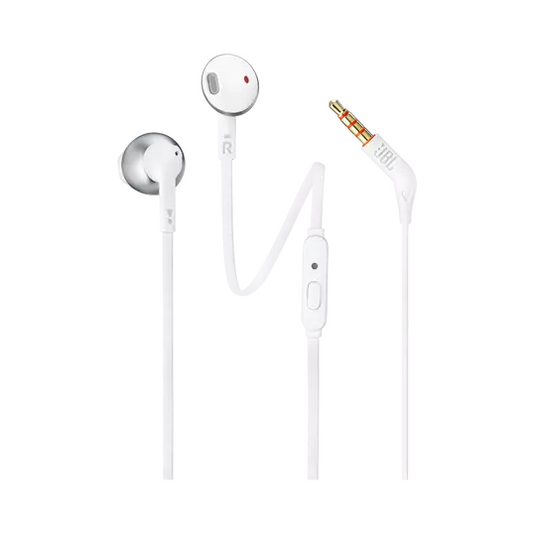 JBL Earbuds austiņas, hromētas JBLT205CRM