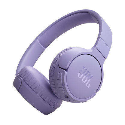 JBL on-ear bezvadu austiņas ar trokšņu  slāpēšanu, violetas JBLT670NCPUR
