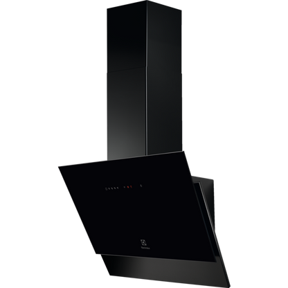 Electrolux skursteņa tipa nosūcējs, 60 cm, melns LFV416K