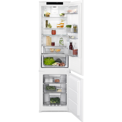 Electrolux iebūvējams ledusskapis ar saldētavu apakšā, 188.4 cm, E, balts LNS9TE19S