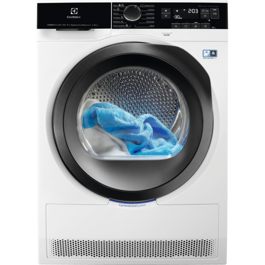 Electrolux veļas žāvētājs (siltumsūkņa), 8 kg EW9H188SC