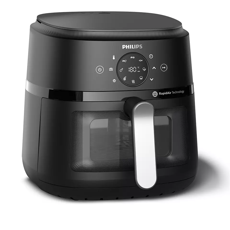 Philips karstā gaisa katls, 1700W, 6.2L, melns NA231/00