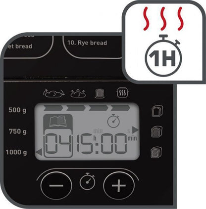 TEFAL maizes cepšanas ierīce Pain Plaisir, 650W, melna PF220838