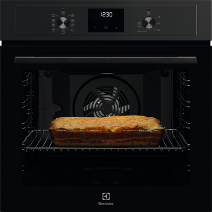 Electrolux cepeškrāsns, iebūv., 72L, melna EOF3H40TH