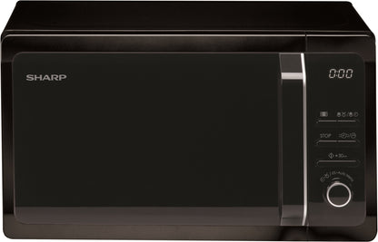 SHARP mikroviļņu krāsns, 20l, 800W melna R243BK