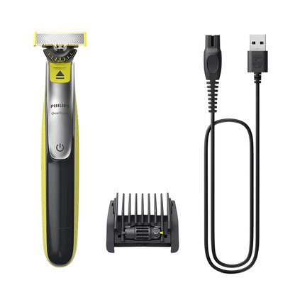PHILIPS OneBlade 360 skuveklis sejai, zaļš un pelēks QP2734/23