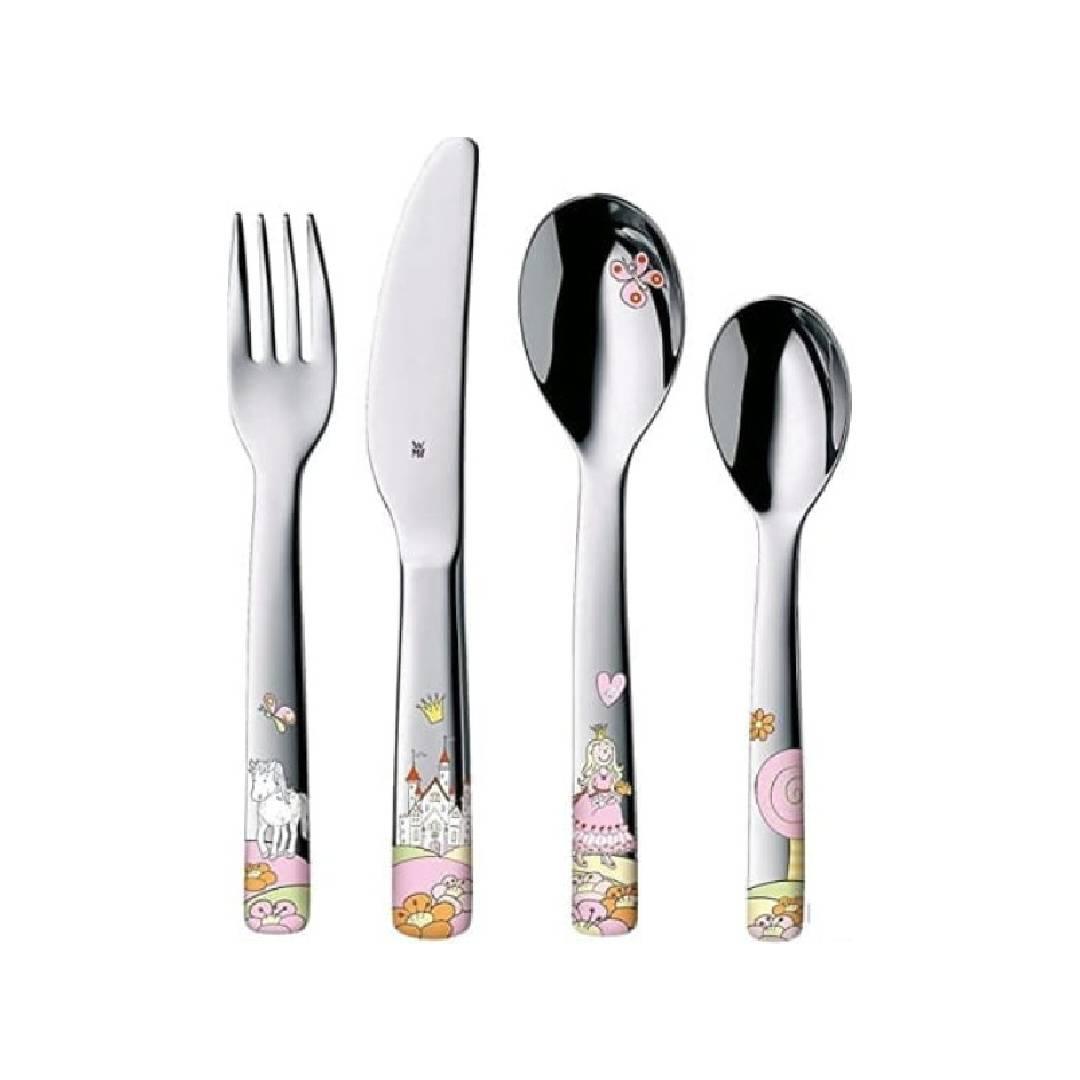 Bērnu galda piederumu komplekts WMF Prinzessin 4-piece - DomoTehnika