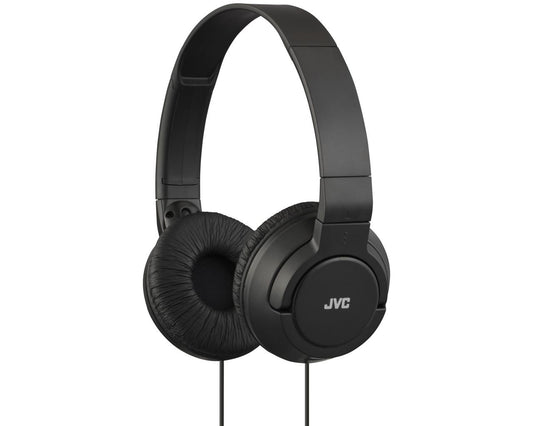 JVC austiņas ar vadu, melnas HA-S180-B