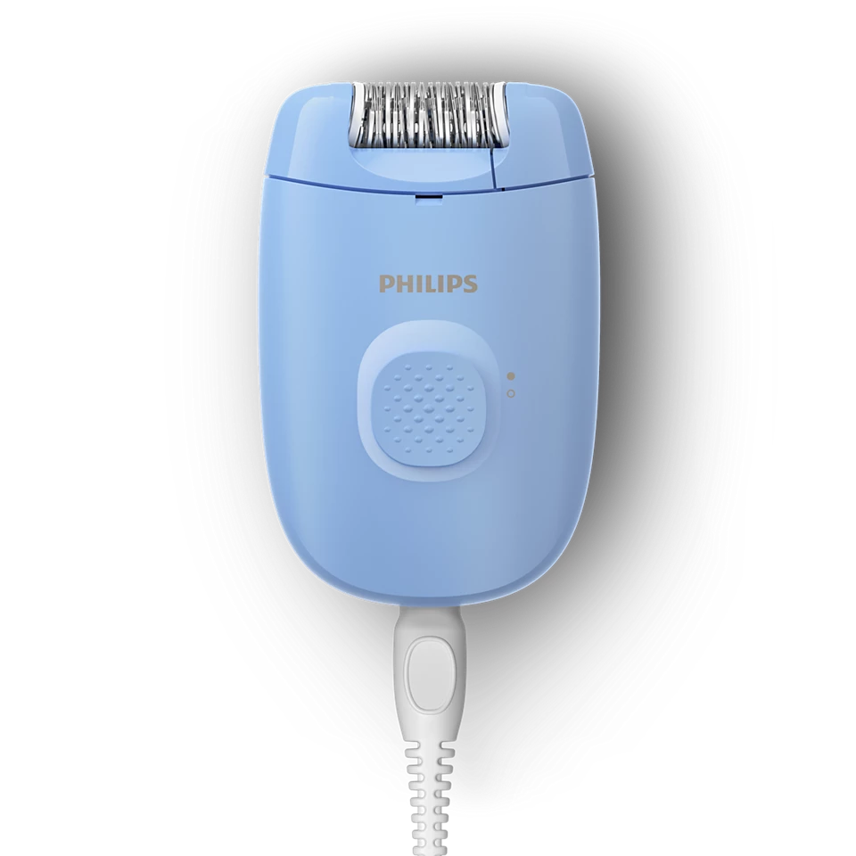 PHILIPS 2000. sērijas epilators ar vadu, zils BRE228/00