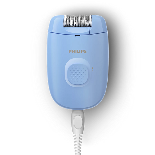 PHILIPS 2000. sērijas epilators ar vadu, zils BRE228/00