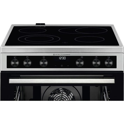 Electrolux elektriskā plīts ar elektrisko cepeškrāsni, 596 mm LKR66021MX