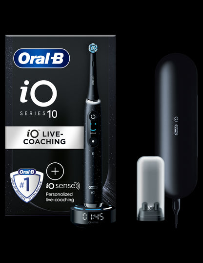 BRAUN Series iO10 el.zobu  birste, melna iOM10.1B4.2AD